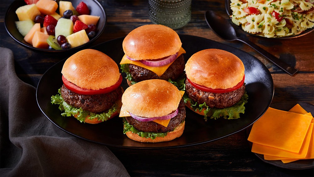 Salmon burgers